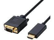 GR/ϊP[u HDMI-VGA 1.0m ubN/CAC-HDMIVGA10BK