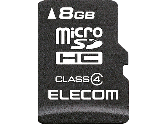 GR microSDHCJ[h Class4 f[^T[rXt 8GB