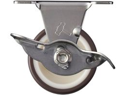 �n���}�[ �X�e�����X���v���[�g���L���X�^�[ �v���[�g���X�e�����X�L���X�^�[ �Œ�X�g�b�p�[�t �ԗ֌a50mm �E���^���ԗ� E�V���[�Y 315ER-UR50