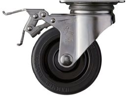 �n���}�[ �X�e�����X���v���[�g���L���X�^�[ �v���[�g���X�e�����X�L���X�^�[ ���� �X�g�b�p�[�t �ԗ֌a100mm �S���ԗ� S�V���[�Y 315S-RBU100