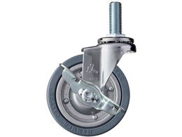 �n���}�[ �˂����ݎ��L���X�^�[ �˂����ݎ��L���X�^�[ ���� �X�g�b�p�[�t �ԗ֌a100mm �S���ԗ� �X�`�[���z�C�[�� 415EA-PR100