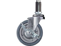 �n���}�[ �p�C�v�����ݎ��L���X�^�[ �p�C�v�����ݎ��L���X�^�[ ���� �X�g�b�p�[�t �ԗ֌a100mm �S���ԗ� �X�`�[���z�C�[�� 4155EU-PR100