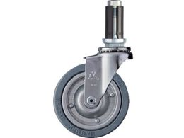 �n���}�[ �p�C�v�����ݎ��L���X�^�[ �p�C�v�����ݎ��L���X�^�[ ���� �ԗ֌a100mm �S���ԗ� �X�`�[���z�C�[�� 4205EU-PR100