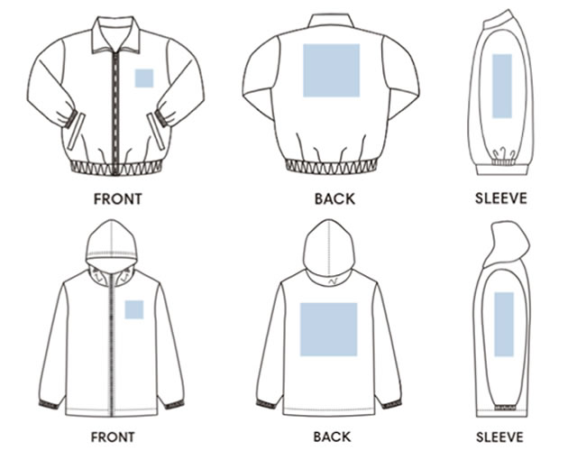 �W���P�b�g�v�����g�ʒu