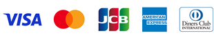 VISA / MasterCard / JCB / AMERICAN EXPRESS / DINERS