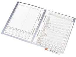 ���q�g���u �J���e�t�H���_�[ �_�u���t�@�X�i�[A4 2��200�� HK7716U-�~