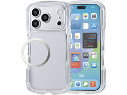 �G���R�� iPhone18 Pro Grippy �\�t�g�P�[�X �Ɍ� �N���A PM-A26CGRPUCKCR