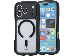 �G���R�� iPhone18 Pro Grippy �n�C�u���b�h�P�[�X �t���[���J���[�P�[�X �Ɍ� MAGKEEP �u���b�N PM-A26CGRPFKMBK