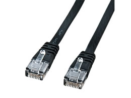 �T�����T�v���C �J�e�S��6�t���b�g�P�[�u�� 10m �u���b�N KB-FL6-10BKN