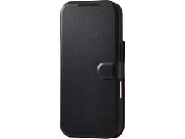 �G���R�� iPhone18 Pro �蒠�^�P�[�X �����^�C�v MAGKEEP �Ɍ� �u���b�N PM-A26CPLSPKMBK