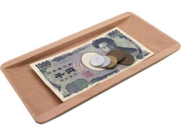 スマイル 木製つり銭トレー ナチュラル Forestway 通販フォレストウェイ
