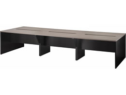 �G�����T �p�l���r���ʃ��[�N�e�[�u�� ��3600�~���s1200�~����720mm �V�� �O���[�W���E�b�h�A�{�� �u���b�N FRP-3612-GB