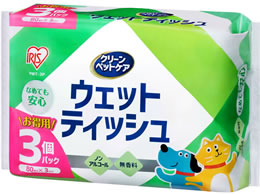 アイリスオーヤマ ペット用除菌ウェットティッシュ 厚型 80枚 3p Pwt 3p Forestway 通販フォレストウェイ