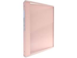 �J���e�u�b�N(�N���A�[�^�C�v)A4 4�� �s���N �w��30mm 0-5636-14