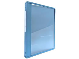 �J���e�u�b�N(�N���A�[�^�C�v)A4 4�� �u���[ �w��30mm 0-5636-15