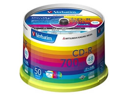 Verbatim CD-R 700MB �X�s���h�� 50�� SR80SP50V1