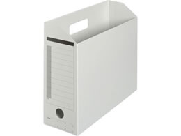 �v���X �{�b�N�X�t�@�C�� A4 �Đ��� �O���[ FL-051BF 78084