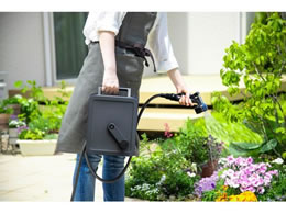 アイリスオーヤマ フルカバーコンパクトホースリール10m ダークグレー Fch 10m Gy Forestway 通販フォレストウェイ