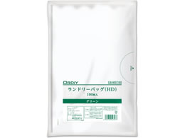 �I���f�B �����h���[�o�b�O HDPE �O���[�� 100���� LB-HDG-100