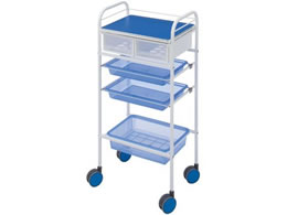 �J���[�Z�b�g��(C-208)�u���[ 416�~300�~890mm 0-9224-03