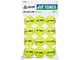 YONEX ���l�b�N�X �}�b�X���p���[�{�[��40 �h�b�g�O���[�� 1�_�[�X(12��) TMP40-769