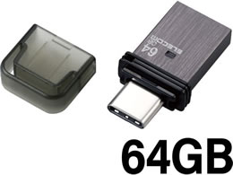 GR USB 64GB Type-C USB-A Lbv MF-CAU32064GBK
