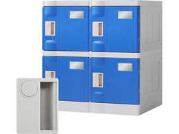 Netforce WECC �v���X�`�b�N���b�J�[ S ���Ȃ� 2��2�i 4�l�p���b�J�[ �u���[ C-280E-K-22-BL
