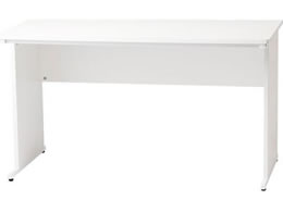 Netforce ST�f�X�N ���� �X�`�[�� W1400�~D600 �z���C�g ST60V-1400FW-WH