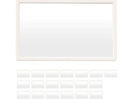 Netforce �}�O�l�b�g���l�[���v���[�g �z���C�g 20�Z�b�g MNP-1-20-FW-WH