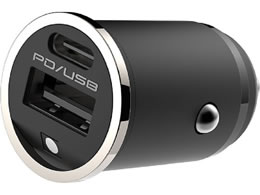 �J�V���� DC�^USB PD20W 2�|�[�g�R���p�N�g ���C�g�t DC057