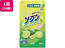 �J�l���Ό� �\�[�v���t���b�V�����C�� �l�� 500mL�~24��