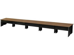 Netforce �A���j�[�� �t���[�A�h���X�f�X�N ��6000mm �ؐ� �u���b�N�r�~�E�H�[���i�b�g�V��