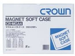 �N���E�� �}�O�l�b�g�\�t�g�P�[�X A4�� �T�C���v���[�g 24-3023-01 CR-MGA4-W(A4)