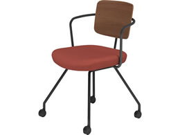 �R�N�� �`�F�A ���[�e �L���X�^�[�r �t���[���^�C�v �w���� K16-B24CU-BAGRX1