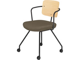 �R�N�� �`�F�A ���[�e �L���X�^�[�r �t���[���^�C�v �w���� K16-B24CU-BM6DX1