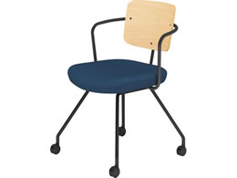 �R�N�� �`�F�A ���[�e �L���X�^�[�r �t���[���^�C�v �w���� K16-B24CU-BT7DX1