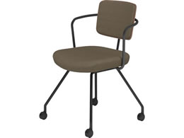�R�N�� �`�F�A ���[�e �L���X�^�[�r �t���[���^�C�v �w�N�b�V���� K16-B25CU-BM6RM61