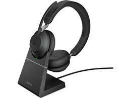 GN�I�[�f�B�I Jabra Evolve2 65 �����w�b�h�Z�b�g MS �X�e���I USB-A Stand Black 26599-999-989