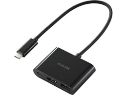 �G���R�� USB-C �n�u �h�b�L���O�X�e�[�V���� 3in1 HDMI 4K 60Hz PD �ő�100W���� USB-A USB3.2 �R���p�N�g �u���b�N DST-030BPBK