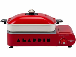 センゴクアラジン ポータブルガスホットプレート レッド Sagrs21r Forestway 通販フォレストウェイ