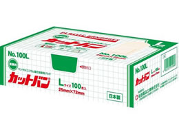 �S����i�H�� �~�}�J�n�p �J�b�g�o�� 25�~72mm 100���� 65-1829-85