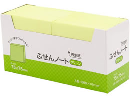 �n�s�� �Đ����ӂ���m�[�g 75�~75mm �O���[�� 10�� P7575GR