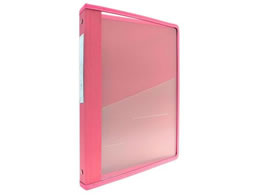 �J���e�u�b�N(�N���A�[�^�C�v)A4 4�� ���b�h �w��30mm 68-5129-40