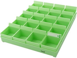 �G�X�e�B�[���f�B�J�� ����g���[(20�l�p)�n���K�[�Ȃ� �O���[�� 7-1760-01