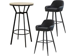 Netforce KINO2 �n�C�e�[�u���X�N�[�v�`�F�A�Z�b�g 2�l�p �z���C�g�A�b�V���~�� KINOT60SCPHWABK