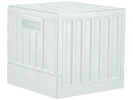 TRUSCO �t�^�t�܂肽���݃R���e�i�[ 22L �z���C�g TCT22-W