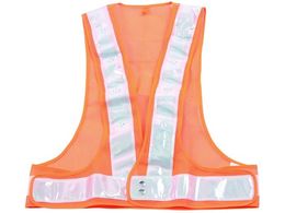 TRUSCO LED�t���S�x�X�g �I�����W�~���ˍރV���o�[ �ΐFLED