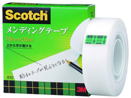 3M スコッチ メンディングテープ 18mm×30m 小巻 810-1-18 通販