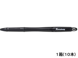 Forestway ノック式シンプル油性ボールペン グリップ無し 黒 10本 Forestway 通販フォレストウェイ Forestway ノック式シンプル油性ボールペン グリップ無し 黒 10本 Forestway 通販フォレストウェイ
