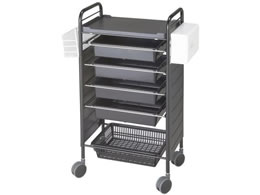 �}�c���V �J���[�A�v�����S�� �T�C�h�J�o�[�t�E���[�^�C�v 485�~300�~890mm �u���b�N SN-AP008